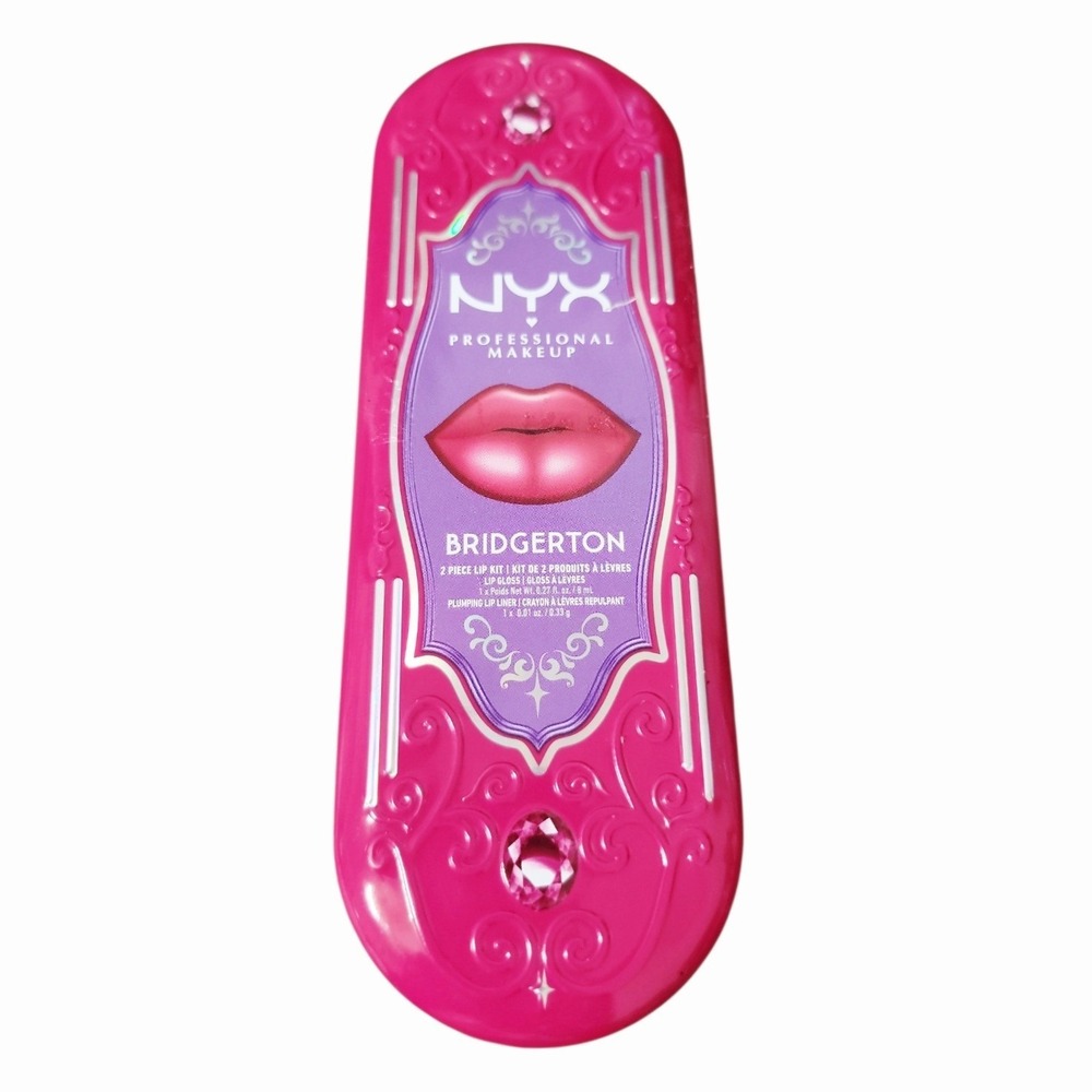 NYX x Bridgerton Royal Treasures Lip Kit Cherry Courtship Berry of the Ball NEW